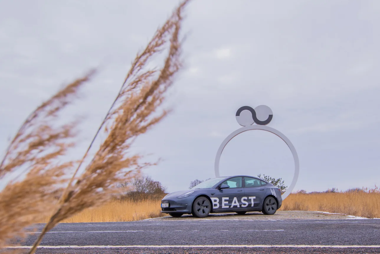 Roadtrips and sightseeing with a Tesla in Estonia